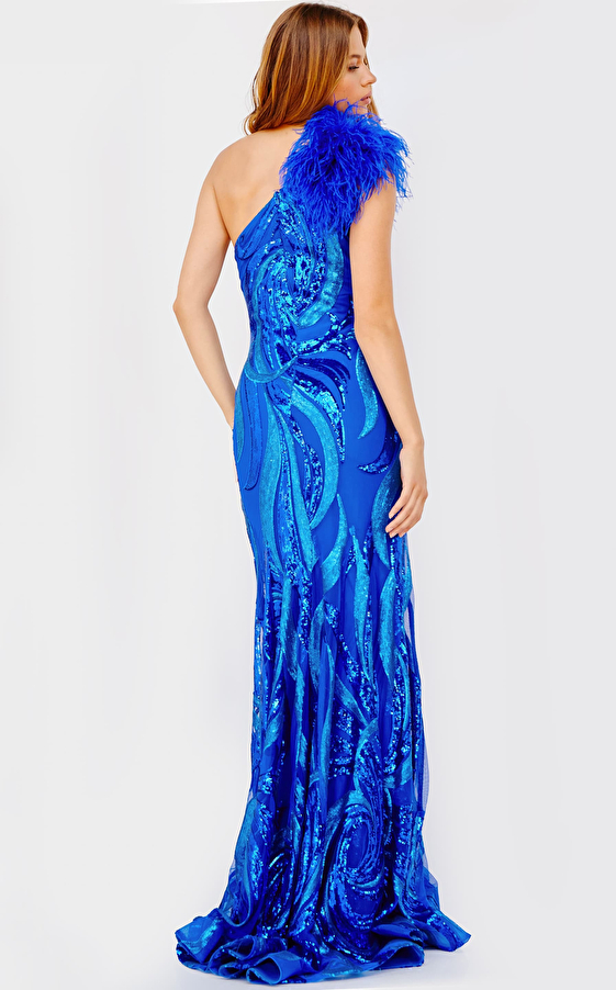 Royal blue formal gown 32596